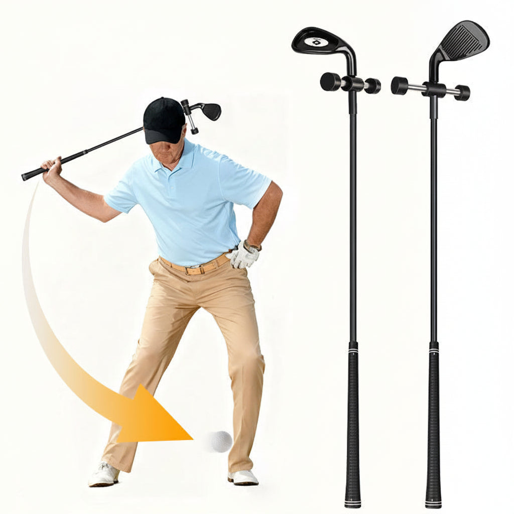 Baseball Swing Training Aid – Batting Practice Corrector with Sound Feedback for Better Posture, Power, Timing and Hitting Accuracy