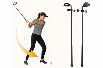 Baseball Swing Training Aid – Batting Practice Corrector with Sound Feedback for Better Posture, Power, Timing and Hitting Accuracy