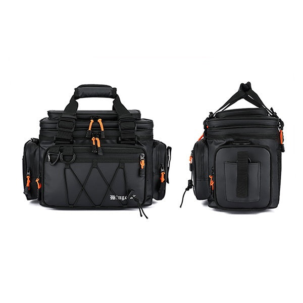 Multi-Layer Fishing Storage Bag – Portable Rod Carry Case with Tackle Organizer, Lining Protection & Large Capacity for Fishing Gear & Accessories