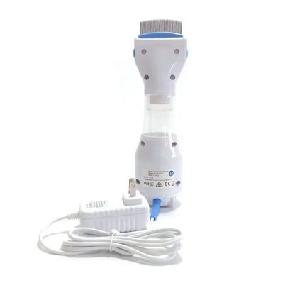 Electric Vacuum Lice Comb – Powered Hair Comb with Suction Design for Convenient Scalp Grooming, Inspection and At-Home Hair Care