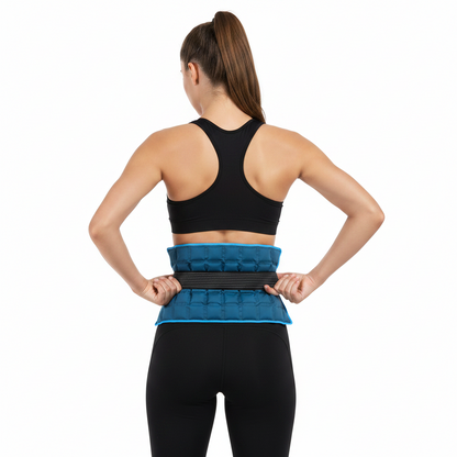 Large Reusable Hot Cold Gel Pack – Flexible Cooling and Heating Cushion for Knees, Legs, Back, Neck, Shoulders and Post-Workout Muscle Comfort