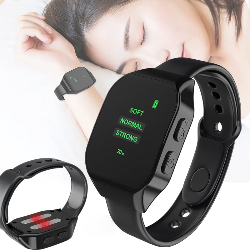 Sleep Aid Wristband – Microcurrent Hypnosis Watch for Deep Sleep, Anxiety Relief & Insomnia Care
