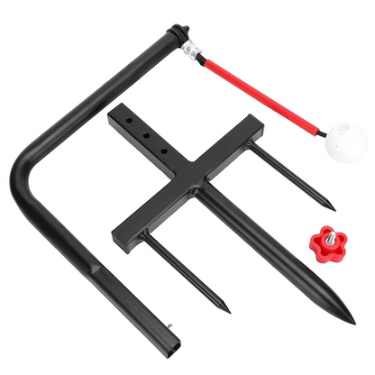 Golf Swing Trainer Aid – Pure Path Hitting & Practice Training Tool for Perfect Golf Swings & Accuracy
