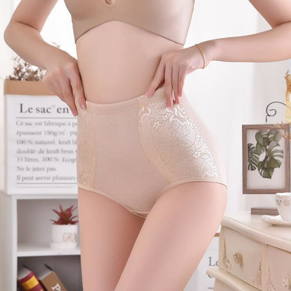 Plus Size Lace Shapewear Panties – High-Waist Tummy Control & Butt Lifting Underwear for Women