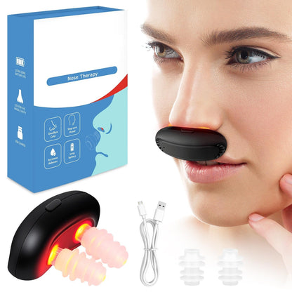Cordless Red Light Nasal Therapy Device – Infrared Rhinitis Relief Tool Designed for Improving Nasal Ventilation and Breathing Comfort Anytime