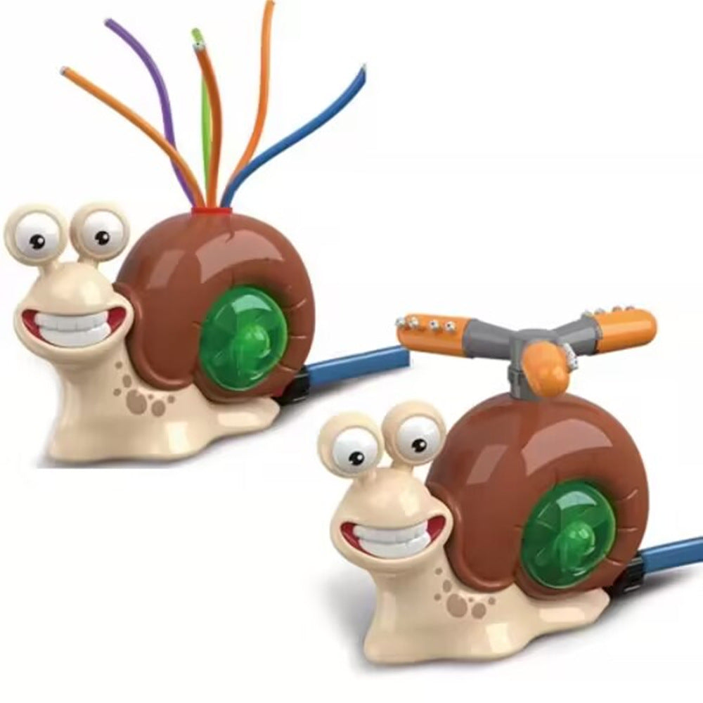 Cartoon Snail Water Sprinkler Toy – Fun Outdoor Garden Splash Play for Kids, Baby Bath, and Backyard Summer Water Games