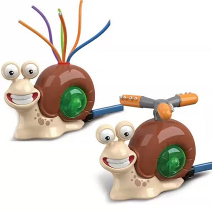 Cartoon Snail Water Sprinkler Toy – Fun Outdoor Garden Splash Play for Kids, Baby Bath, and Backyard Summer Water Games