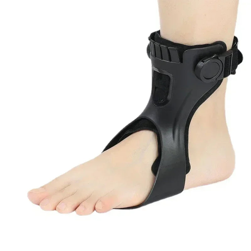 Adjustable Drop Foot Brace Orthosis – Ankle Support with Buckle Strap for Hemiplegia, Stroke, and Walking Assistance