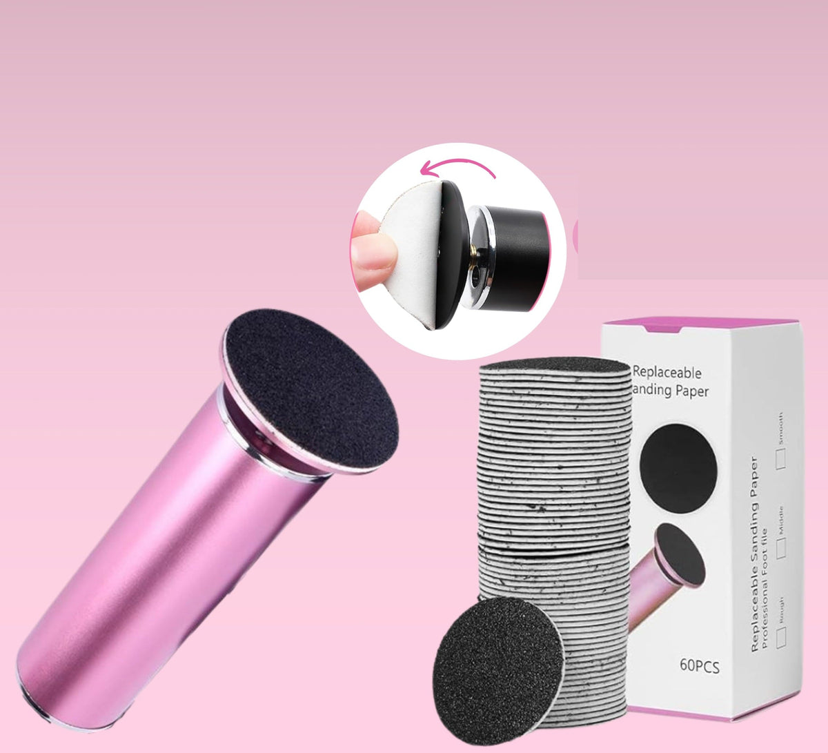 Multi-Purpose Electric Pedicure Device – USB Rechargeable Foot Grinder Set for Removing Dead Skin and Calluses, Perfect for Nail Salons or Home Use