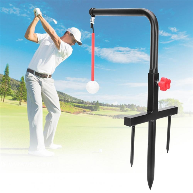 Golf Swing Trainer Aid – Pure Path Hitting & Practice Training Tool for Perfect Golf Swings & Accuracy