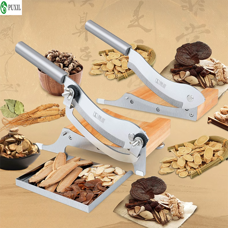 Chinese Herbal Medicine Slicing Machine – Precision Ginseng, Maca, Ganoderma & Antler Cutter for Herbalists, Clinics, and Tea Shops