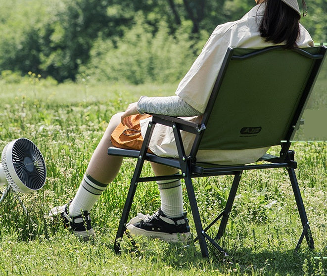 Portable Folding Camping Chair – Lightweight Outdoor Lounge Chair for Beach, Picnic & Hiking