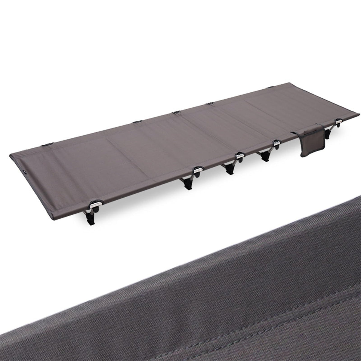 Heavy Duty Foldable Camping Cot - Compact Outdoor Sleeping Bed with 330LB Capacity for Adults, Ideal for Camping & Travel