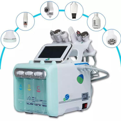 H2O2 Jet Peel Hydro Machine - 7-in-1  Aqua Facial for Deep Cleansing, Skin Rejuvenation & Professional Spa Results