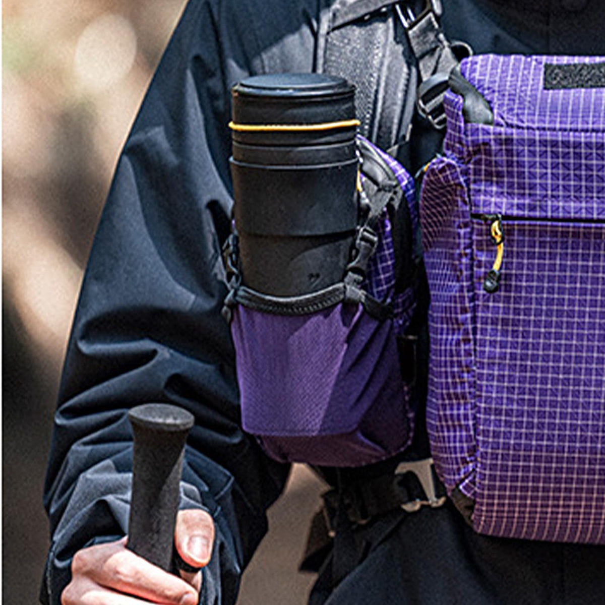 Waterproof Shoulder Phone Holder – Adjustable Strap Pouch for Gym, Travel, Cycling & Outdoor Sports