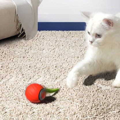 Automatic Interactive Dog Ball – Smart Self-Moving Toy for Pets, Bite-Resistant & Stress-Relieving Design