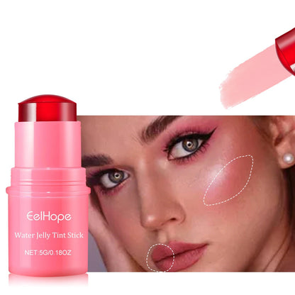 Cheek & Lip Tint Stick – 3-in-1 Moisturizing Blush, Lip, and Eyeshadow Tint with Matte Finish
