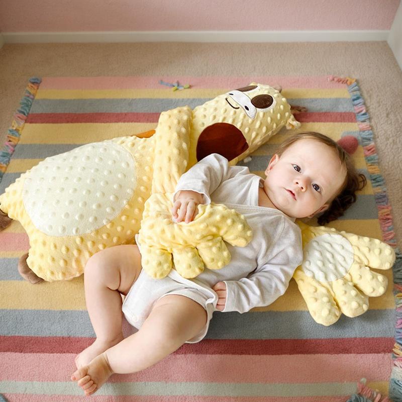 Baby Sleep Patting Pillow  – 60cm Automatic Startle Prevention Soothing Toy with Gentle Palm Patting Sleep Aid for Newborns & Infants