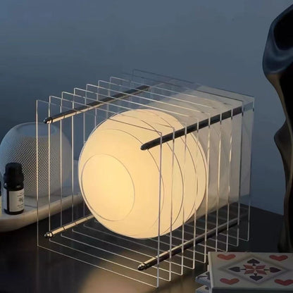 Acrylic Thousand-Layer Moon Lamp – Dreamy DIY Suspended Desktop Light for Artistic Home Decoration