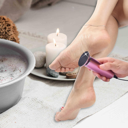 Multi-Purpose Electric Pedicure Device – USB Rechargeable Foot Grinder Set for Removing Dead Skin and Calluses, Perfect for Nail Salons or Home Use