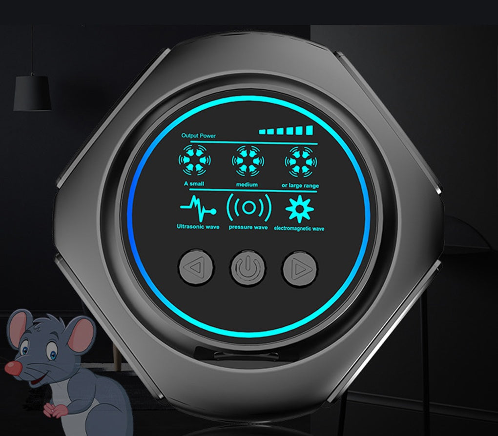Ultrasonic Rodent Repellent Device – Smart Electronic Mouse & Cockroach Eliminator for Home