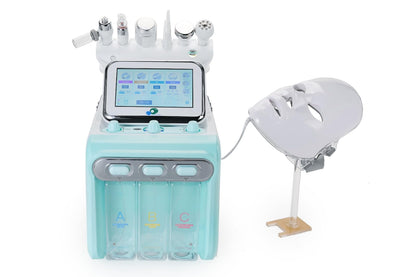 H2O2 Jet Peel Hydro Machine - 7-in-1  Aqua Facial for Deep Cleansing, Skin Rejuvenation & Professional Spa Results