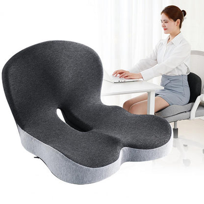 Astronomical Memory Foam Seat Cushion – Pressure-Relief Non-Slip Chair Pad with L-Shaped Support for Office & Home