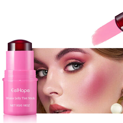 Cheek & Lip Tint Stick – 3-in-1 Moisturizing Blush, Lip, and Eyeshadow Tint with Matte Finish