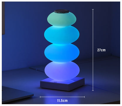 Adjustable RGB LED Table Lamp – 16-Color DIY Atmosphere Light for Bedroom, Bars, and Romantic Dining