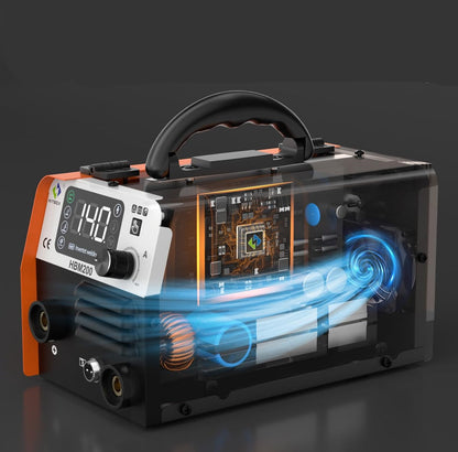 Multi-Process Welder – 3-in-1 MIG/TIG/Stick ARC Welding Machine with Dual Voltage 200A Output for Steel & Iron