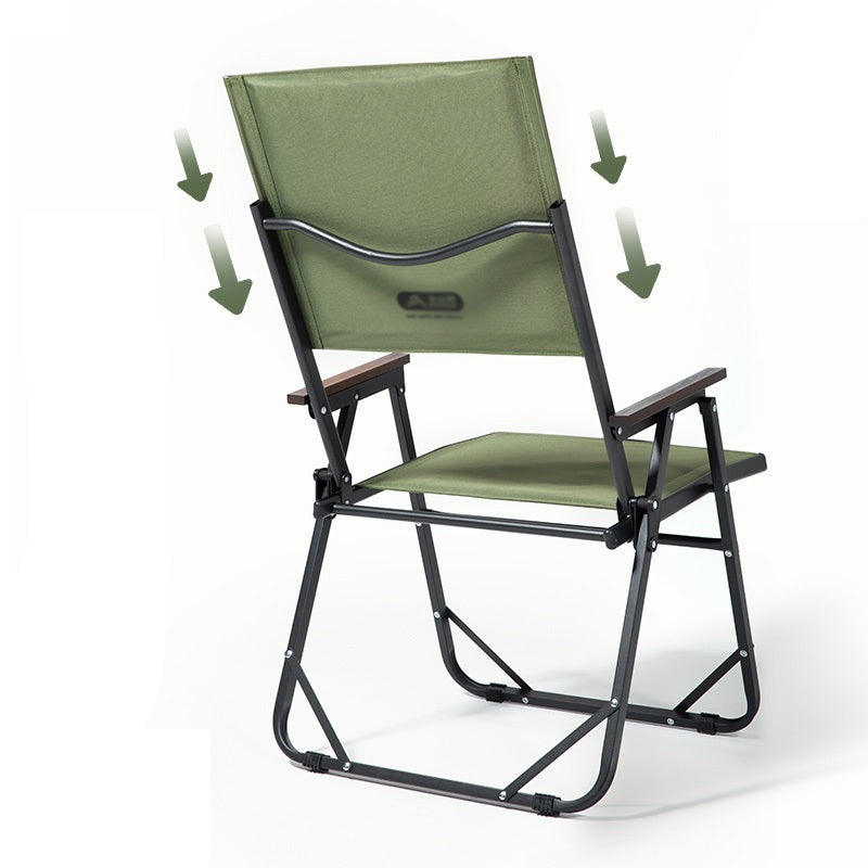 Portable Folding Camping Chair – Lightweight Outdoor Lounge Chair for Beach, Picnic & Hiking