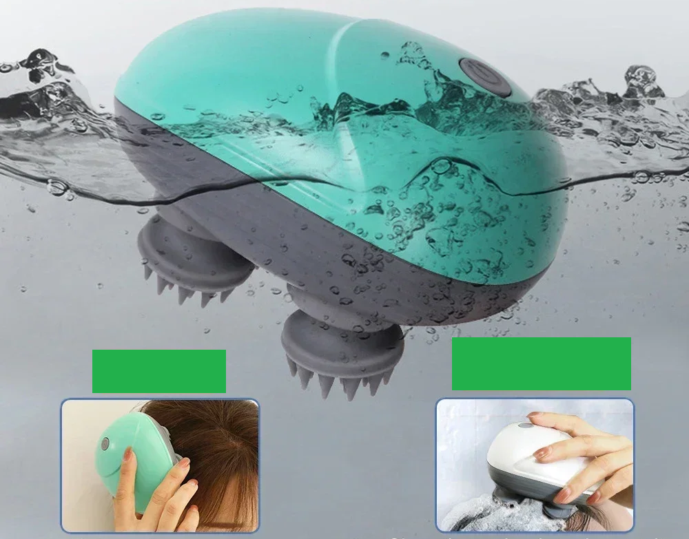 Electric Pet Head Massager – Smart Rechargeable Cat Massage Spa Tool for Relaxation & Hair Care