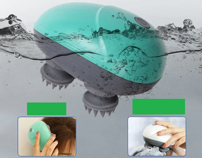 Electric Pet Head Massager – Smart Rechargeable Cat Massage Spa Tool for Relaxation & Hair Care