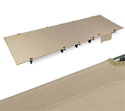 Heavy Duty Foldable Camping Cot - Compact Outdoor Sleeping Bed with 330LB Capacity for Adults, Ideal for Camping & Travel