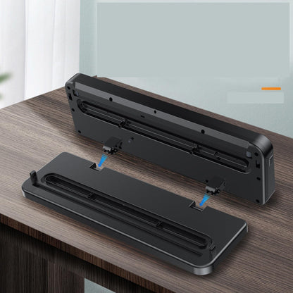 Household Vacuum Sealer Machine - Dry/Wet Food Storage Sealer with Built-in Cutter for Freshness & Kitchen Organization