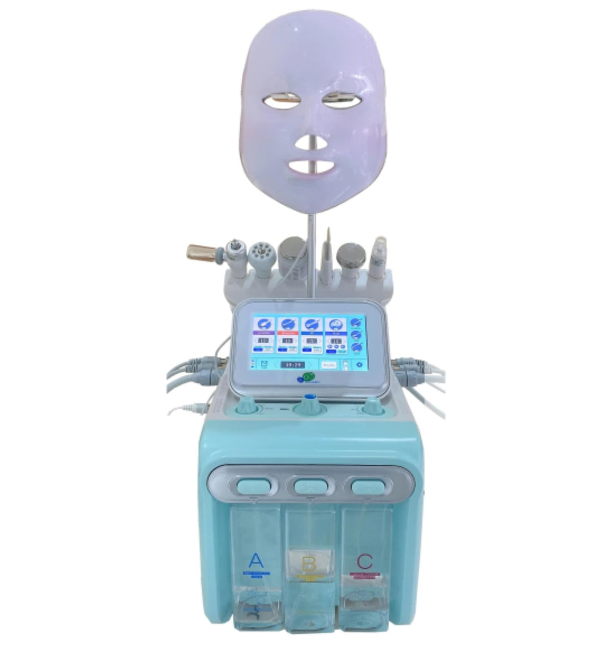 H2O2 Jet Peel Hydro Machine - 7-in-1  Aqua Facial for Deep Cleansing, Skin Rejuvenation & Professional Spa Results