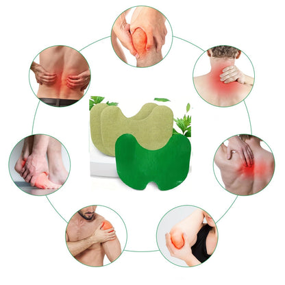 Knee & Spine Relief Patches – Soothing Herbal Heat Therapy for Joint and Back Comfort