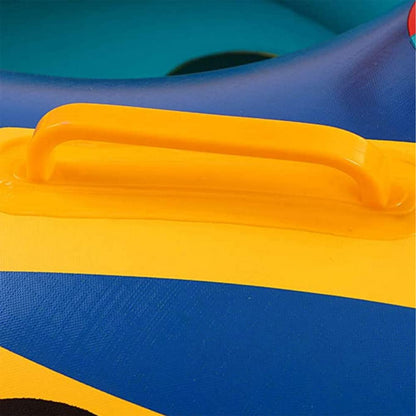 Inflatable Baby Swimming Float with Handles – Car-Shaped Pool Seat Ring for Toddlers 1–5 Years, Safe Summer Water Fun