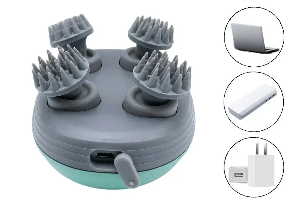 Electric Pet Head Massager – Smart Rechargeable Cat Massage Spa Tool for Relaxation & Hair Care