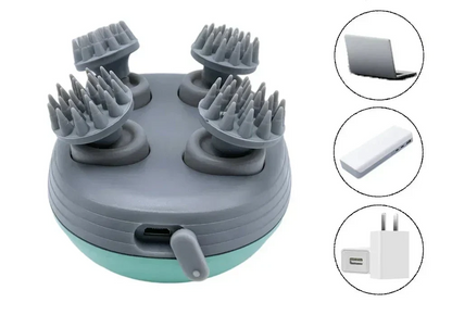 Electric Pet Head Massager – Smart Rechargeable Cat Massage Spa Tool for Relaxation & Hair Care