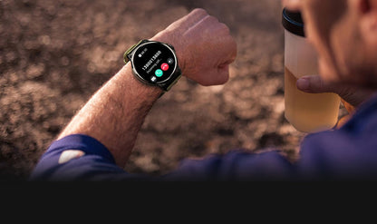 Ultra HD Display Smartwatch for Men – 710mAh Big Battery, 400+ Watch Faces, Android and iOS Compatibility, Stylish Fitness Watch