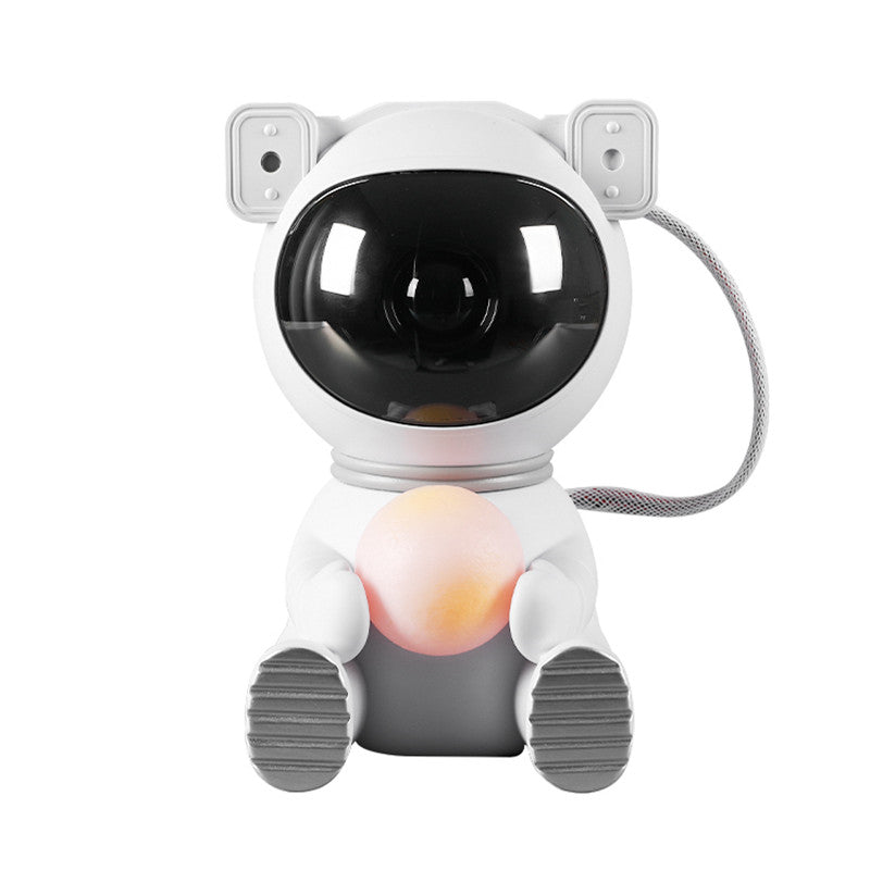 Astronaut Galaxy Moon Lamp Projector – Starry Nebula Sky Night Light for Bedrooms, Parties, Kids’ Décor, and Whimsical Space-Themed Gifting