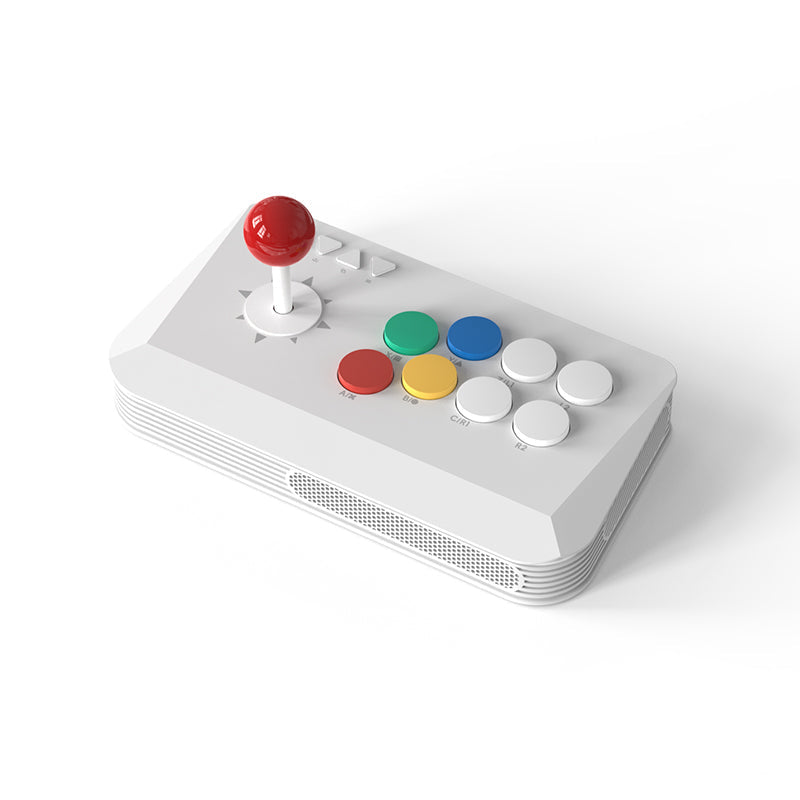 Wireless Arcade Fight Stick – Multi-Platform Gaming Joystick for Nintendo Switch 2 and Windows with Bluetooth, 2.4G Receiver, and Smooth Controls