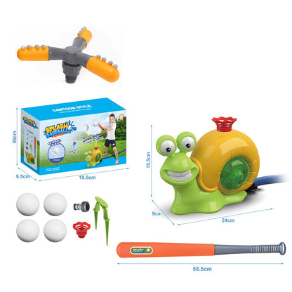 Cartoon Snail Water Sprinkler Toy – Fun Outdoor Garden Splash Play for Kids, Baby Bath, and Backyard Summer Water Games