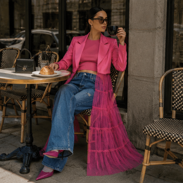 Mesh Cardigan Dress Women - Long Sleeve Turn Down Collar Slim Fit Dress, Casual Elegant Outfit for Daily Wear and Office Fashion