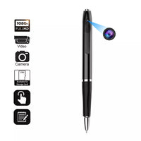 Mini Camera Pen Pocket Digital Voice Video Recorder for Business Conference 1080P Wearable Body Micro Cam Security Cameras