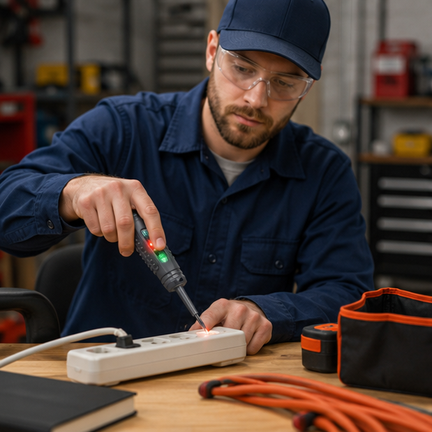 Non Contact Voltage Tester Screwdriver-Electrician Test Pen with AC Detection Safety Indicators and Professional Accuracy