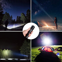 Waterproof military laser torch