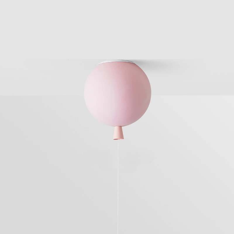 Modern Balloon Ceiling Lamp – LED Acrylic Wall Light for Kids’ Bedroom, Playroom, or Nursery Colorful Lighting Decor