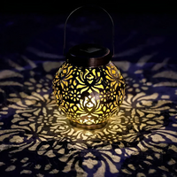 Weatherproof LED Solar Pendant Light For The Garden